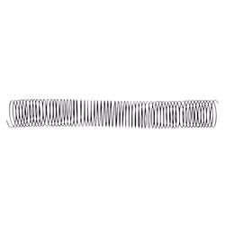 Q-CONNECT KF04418, Ressort spiralé, Noir, 120 feuilles, Métal, 4:1, 1,6 cm