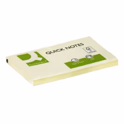Q-CONNECT KF10503, Rectangle, Couleurs assorties, 63 g/m², 76 mm, 127 mm, 10 mm
