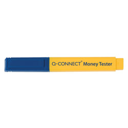 Q-CONNECT KF14620 détecteur de faux billets Bleu, Jaune