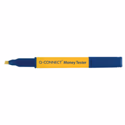 Q-CONNECT KF14620 détecteur de faux billets Bleu, Jaune