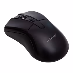 Q-CONNECT KF16196, Ambidextre, Optique, Bluetooth + USB Type-A, Noir