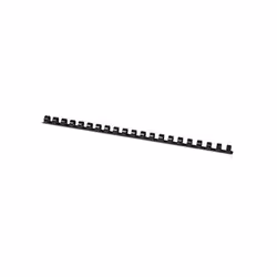 Q-CONNECT Plastic Combs, Reliure par anneaux, Noir, Plastique, 100 pièce(s), Chine, 37 mm
