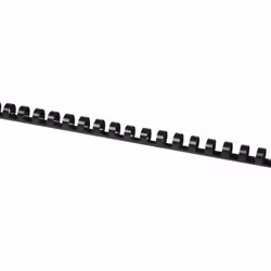 Q-CONNECT Plastic Combs, Reliure par anneaux, Noir, Plastique, 100 pièce(s), Chine, 45 mm