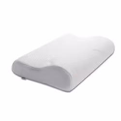 TEMPUR 120228, 50 x 31 cm, Rectangulaire, Blanc, Polyester, 60 °C