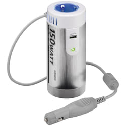 CoreParts Power Inverter 12V-220V 150W adaptateur de puissance & onduleur Intérieure Noir