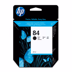 HP 84 69-ml Black DesignJet Ink Cartridge, Encre à colorant, 69 ml, 1 pièce(s)