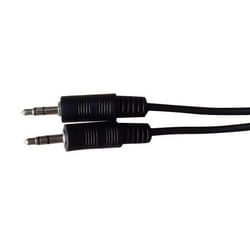 Microconnect AUDLL5 câble audio 5 m 3,5mm Noir