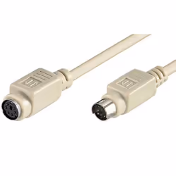 Microconnect IBM050, 2 m, Gris, MD6, MD6, Mâle/Femelle, 70 g
