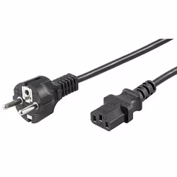 Microconnect PE020450, 5 m, CEE7/7, Coupleur C13, H05VV-F3G, 250 V, 10 A