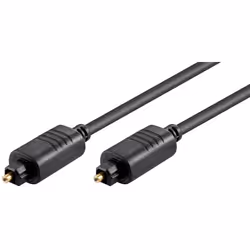 Microconnect TT630BKAD, TOSLINK, TOSLINK, 3 m, Noir