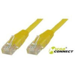 Microconnect CAT5e UTP 1m câble de réseau Jaune U/UTP (UTP)