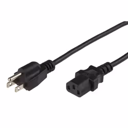 Microconnect PE110418, 1,8 m, Prise d'alimentation type B, Coupleur C13, SVT, 125 V, 15 A