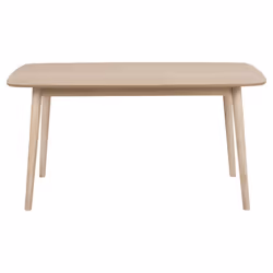 Actona Nagano, Forme de l'hippodrome, Table fixe, Chêne, Chêne, Maison, 4 pieds