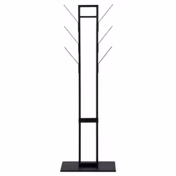 Actona Vinson porte-manteaux Colonne 6 crochet(s) Noir