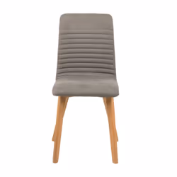 Actona Arosa, Siège plat, Tissu, Gris, Dossier rembourré, Tissu, Gris