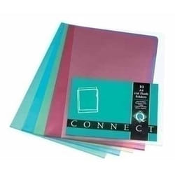 Connect Plastic L-Folder A4 Transparent 100 pieces