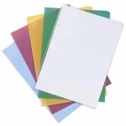 Connect Plastic L-Folder A4 Red 100 pieces, A4, Rouge, 225 mm, 310 mm, 100 pièce(s)