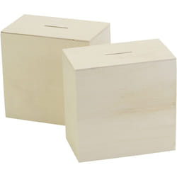 Creativ Company 669041 tirelire Blanc Bois 10 pièce(s)