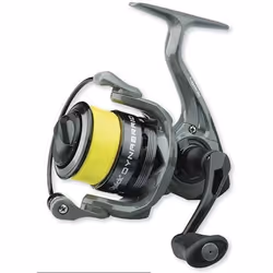 Moulinet de pêche DAM Quick DYNABRAID 4 - Blanc Gris et Gunsmoke - Roulements à billes étanches 3 + 1