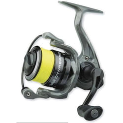 Moulinet de pêche DAM Quick DYNABRAID 4 - Blanc Gris et Gunsmoke - Roulements à billes étanches 3 + 1
