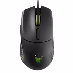 L33T-Gaming GUNGNIR, Droitier, USB Type-C, 16000 DPI, Noir