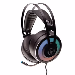 L33T-Gaming NEBULIR, Avec fil, Jouer, 50 - 10000 Hz, 546 g, Casque, Noir