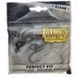 Protections de cartes - Arcane Tinmen - Dragon Shield - Perfect Fit Sideloader - Transparent - Lot de 100