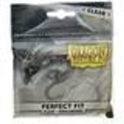 Protections de cartes - Arcane Tinmen - Dragon Shield - Perfect Fit Sideloader - Transparent - Lot de 100