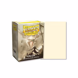 Dragon Shield Valor, Protège-carte, Beige, 100 pièce(s)
