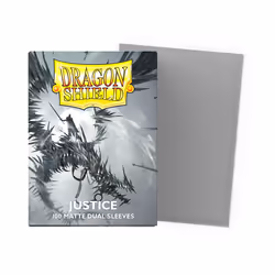 Dragon Shield Justice, Protège-carte, Gris, 100 pièce(s)
