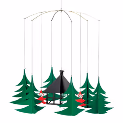 Flensted Mobiles Pixies in the Xmas Forest, Plafond, Carton