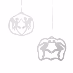 Flensted Mobiles April Fool’s Dancers, Plafond, Carton