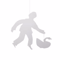 Flensted Mobiles Swan Man, Plafond, Carton