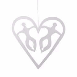 Flensted Mobiles Heart, Plafond, Carton
