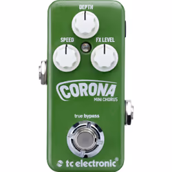 TC Electronic Corona Mini, Pédale d'effets, Vert