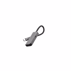 LINQ byELEMENTS LQ47999 station d'accueil USB 3.2 Gen 1 (3.1 Gen 1) Type-C Noir, Gris