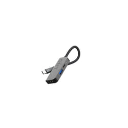 LINQ byELEMENTS LQ48000 station d'accueil USB 3.2 Gen 1 (3.1 Gen 1) Type-C Noir, Gris