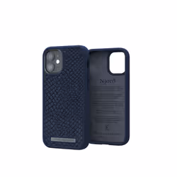 Njord byELEMENTS SL14041, Housse, Apple, IPhone 12 Mini, 13,8 cm (5.42"), Bleu