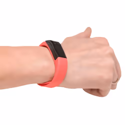 Denver BFA-10PINK OLED Bracelet connecté 1,24 cm (0.49") Noir, Rose