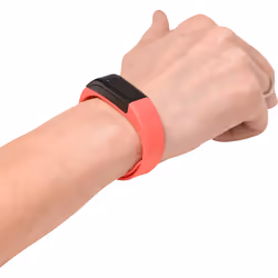 Denver BFA-10PINK OLED Bracelet connecté 1,24 cm (0.49") Noir, Rose