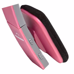 Denver BTH-204PINK Casque Avec fil &sans fil Arceau Appels/Musique Micro-USB Bluetooth Rose, Blanc