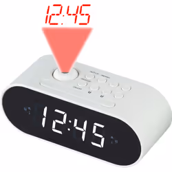Denver CRP-717, Horloge, Numérique, FM, PLL, 87,5 - 108 MHz, LED, 2,29 cm (0.9")