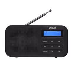 Denver DAB-42, Portable, Numérique, DAB+, FM, 1 W, LCD, 3,5 mm