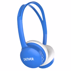 Denver BTH-150BLUE, Avec fil &sans fil, Musique, 190 g, Écouteurs, Bleu