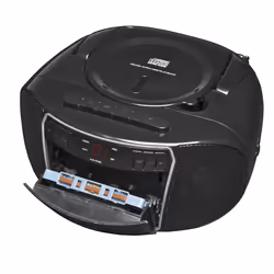 Denver TCP-40 BLACK Lecteur de CD Lecteur CD portable Noir