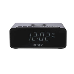 Denver CRQ-105 Radio portable Horloge Numérique Noir