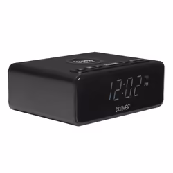 Denver CRQ-105 Radio portable Horloge Numérique Noir