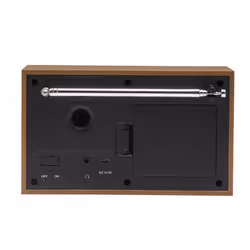 Denver DAB-46DARK GREY Radio portable Internet Analogique et numérique Noir, Marron - Vue supplémentaire 4