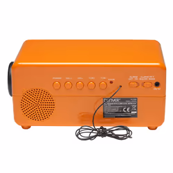 Denver CR-425 Radio portable Horloge Analogique et numérique Orange - Vue supplémentaire 6