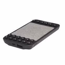 Denver PBQ-4000, 4000 mAh, Lithium Polymère (LiPo), Recharge sans fil, Noir
